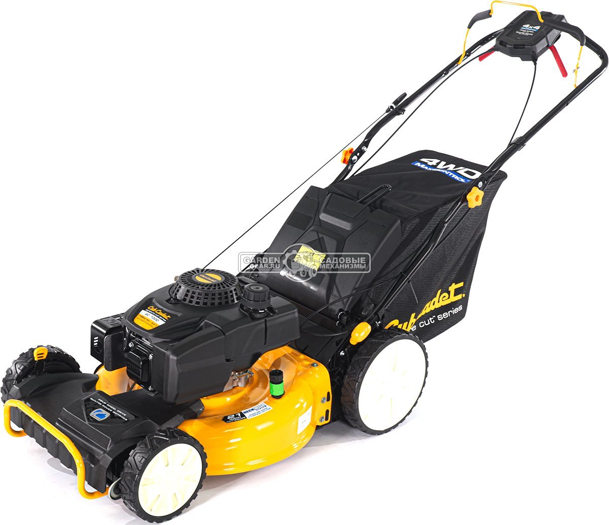 Газонокосилка бензиновая Cub Cadet SC 700C 4WD полноприводная (PRC, 53 см., Cub Cadet 5C70M0, 196 куб.см., 4 в 1, 45 кг.)