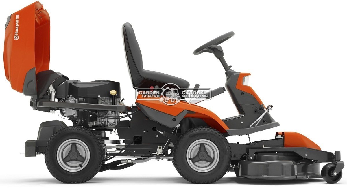 Садовый райдер Husqvarna R 316TX AWD без деки (POL, Kawasaki, FS481V V-Twin, 603 куб.см., гидростатика, полный привод, приборная панель, 238 кг.)