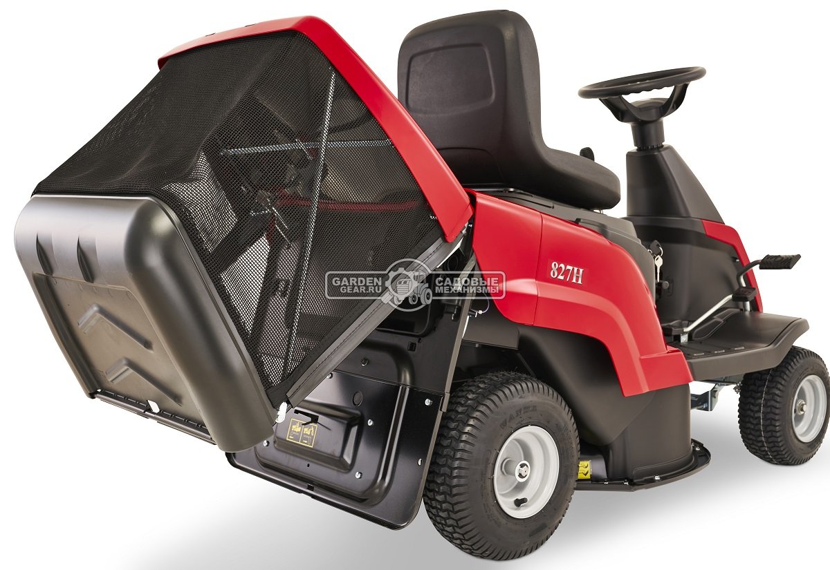 Садовый минирайдер Mountfield 827H (PRC, Stiga ST 250 ES, 224 куб.см., гидростатика, травосборник 150 л., ширина кошения 66 см., 130 кг.)