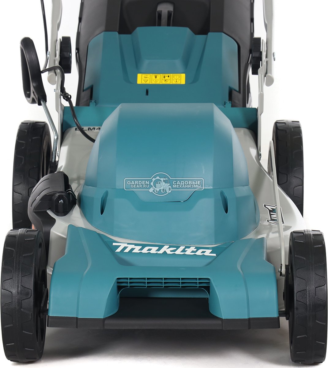 Газонокосилка электрическая Makita ELM4620 (PRC, 1800 Вт, 46 см, 60 л, сталь, 3 в 1, 23.4 кг)