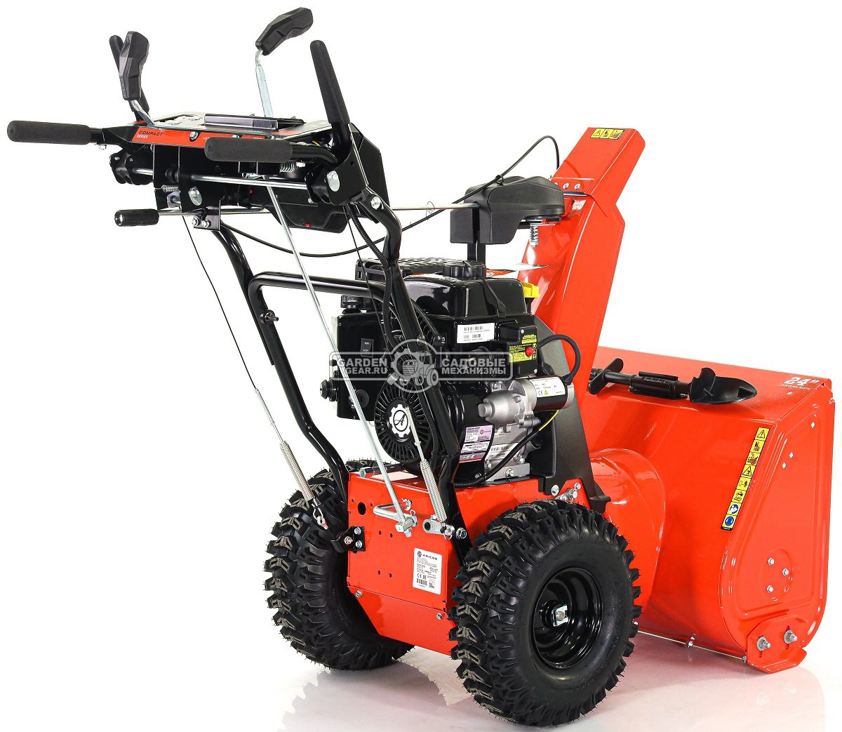 Снегоуборщик Ariens ST 24 DLE Compact (USA, 60,9 см., Ariens AX, 208 см3, эл/стартер 220В, AutoTurn, фара, 81,6 кг.)