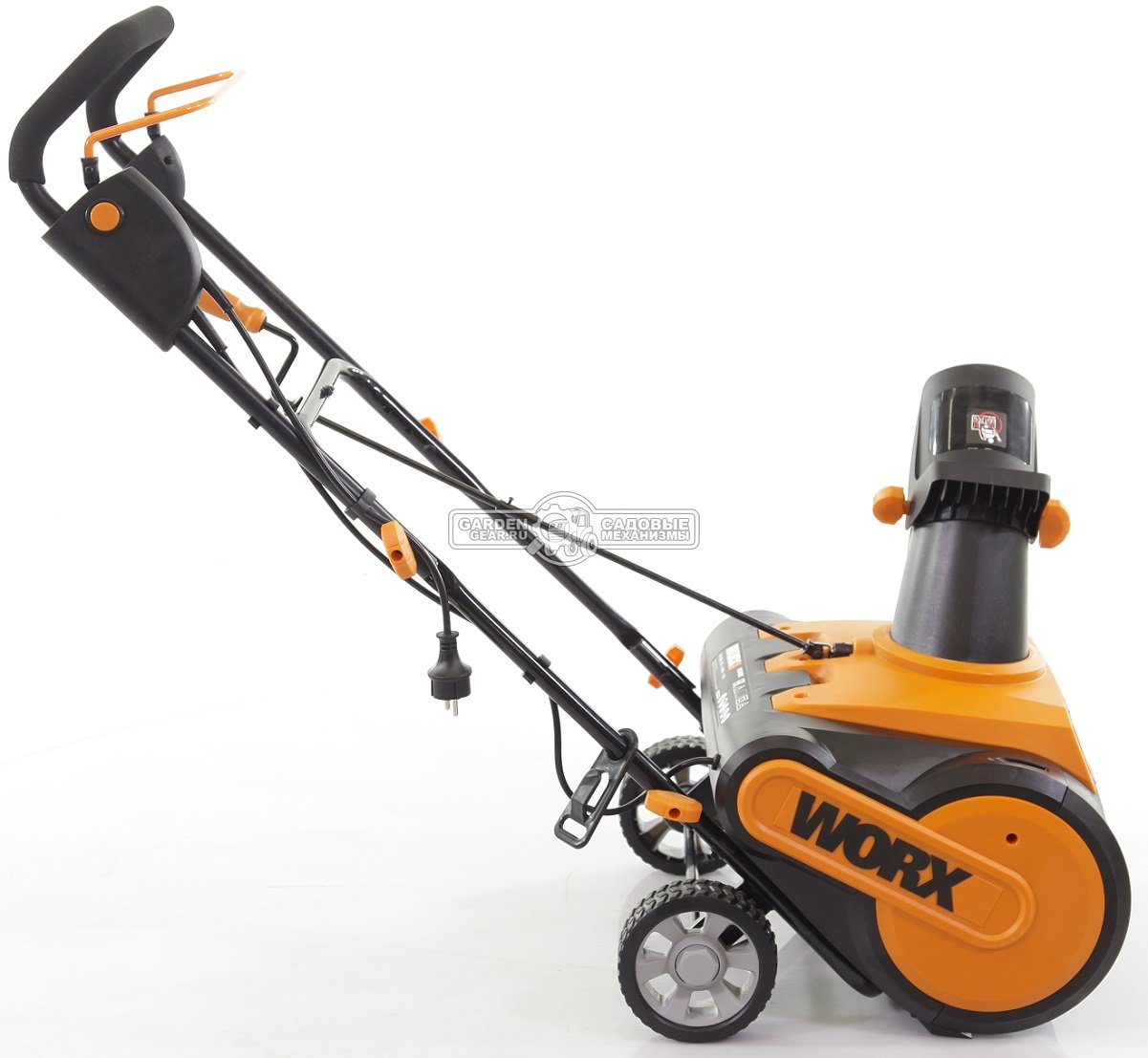 Снегоуборщик электрический Worx WG450E (PRC, 1600 Вт, 46 см, 12 кг)