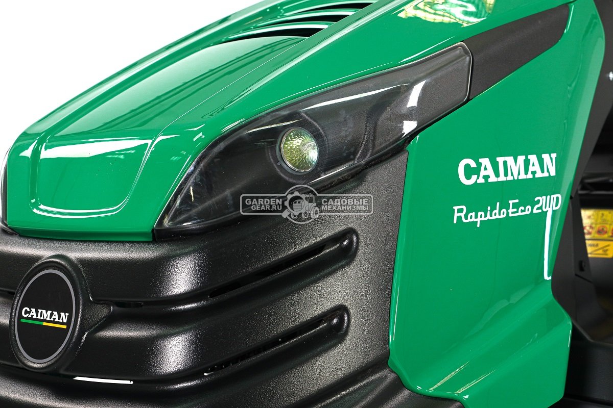 Садовый трактор Caiman Rapido Eco 2WD 97D2K (CZE, Kawasaki FS600V, 603 куб.см., гидростатика, травосборник 300 л., 92 см., 232 кг.)