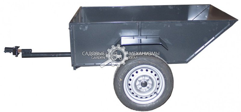 Тележка прицепная РВС с механизмом опрокидывания (750 кг, Россия)