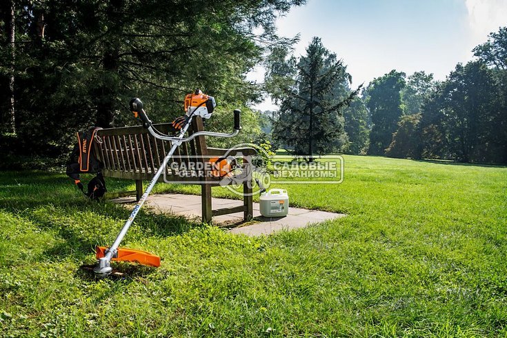 Бензокоса Stihl FS 111 (USA, 31,4 куб.см., 1,05 кВт/1,4 л.с., 4-MIX, нож DM 2F-230, DuroCut 20-2 леска XL 3 мм., 5,8 кг.)