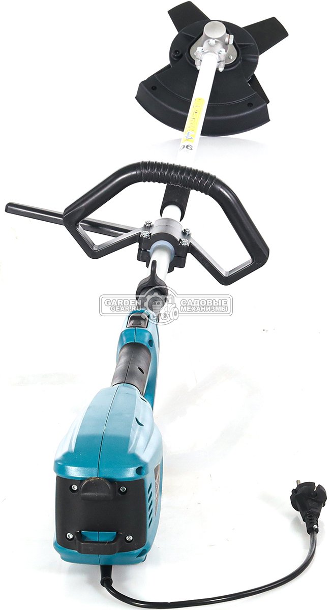 Электрокоса Makita UR3502 (PRC, 1000 Вт, леска 2 мм + нож 4Т, ремень, 4.9 кг)