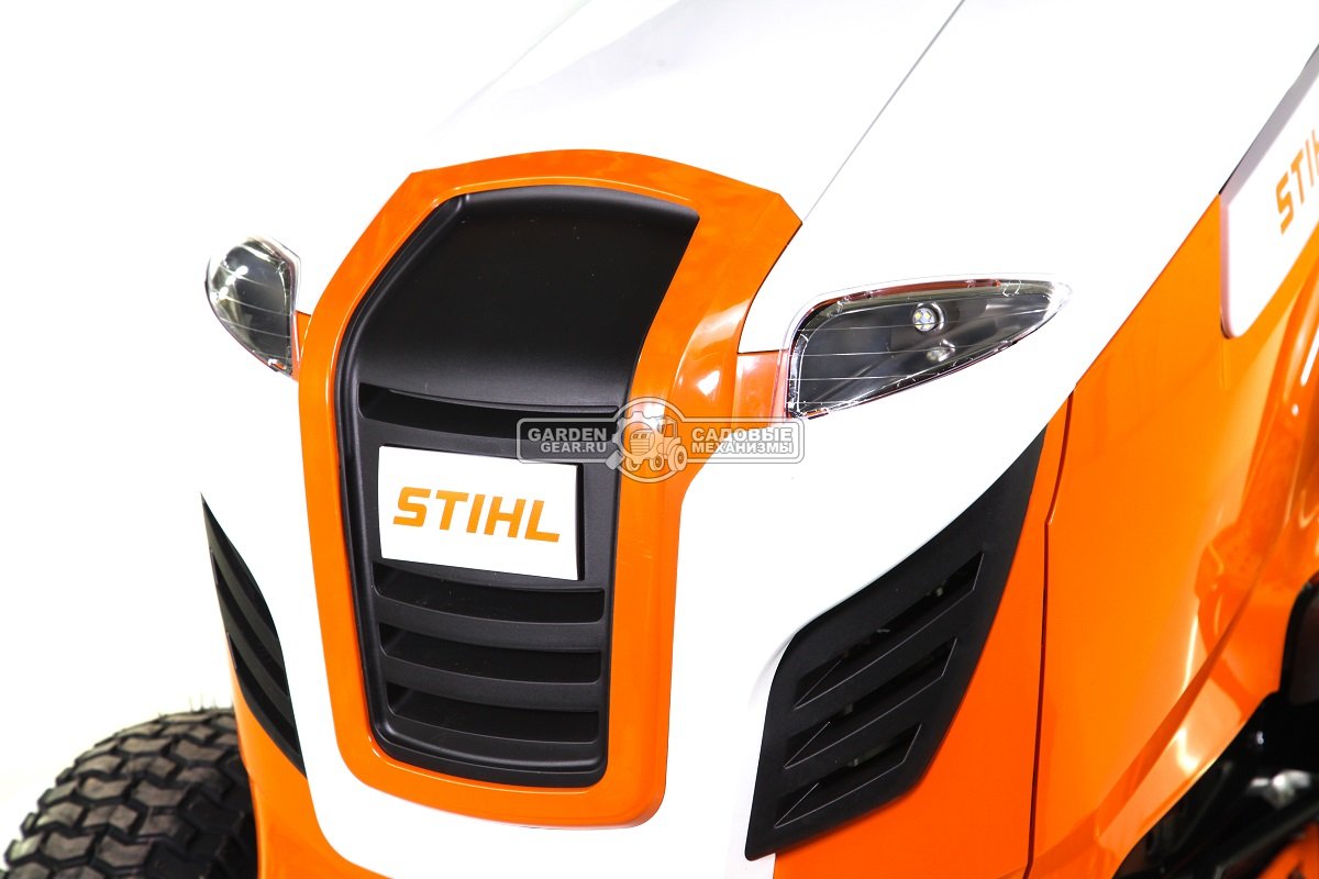 Садовый трактор Stihl RT 4097.1 SX (AUT, Stihl EVC 4000, 452 куб.см., гидростатика, боковой выброс, ширина кошения 95 см., 197 кг.)