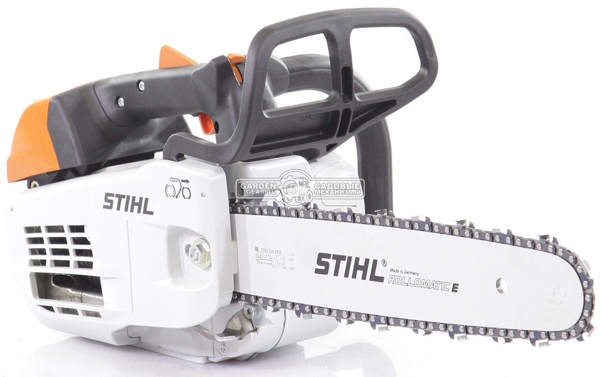 Бензопила сучкорез одноручная Stihl MS 201 TC-M 14&quot; (GER, 35,2 куб.см., 1,8 кВт/2,4 л.с, 2-MIX, M-Tronic, ElastoStart, 3/8&quot;, 1,3 мм., 50E, 3,7 кг.)