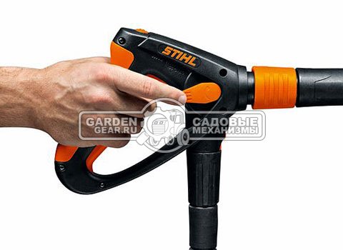 Мойка высокого давления Stihl RE 362 Plus профес. 380В (35-180/250 Бар, 1000/1080 л/ч, латун. клапана, керамич. поршни, барабан + шланг 15 м, 79 кг)