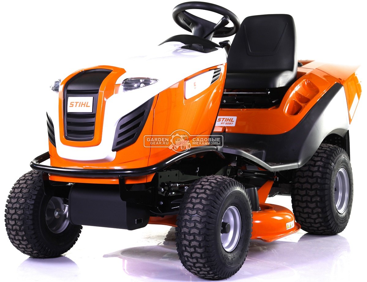 Садовый трактор Stihl RT 5097.1 (AUT, Stihl EVC 4000, 452 куб.см., гидростатика, травосборник 250 л., ширина кошения 95 см., 228 кг.)