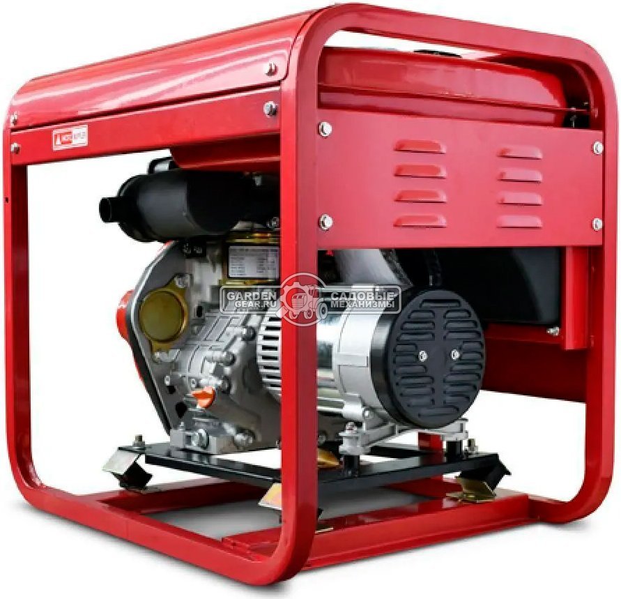 Дизельный генератор Вепрь АД 8-230-ВМ18C (RUS, 667 см3, 13.65 л.с., 8.0/8.5 кВт, электростартер, 12.5 л, 160 кг)