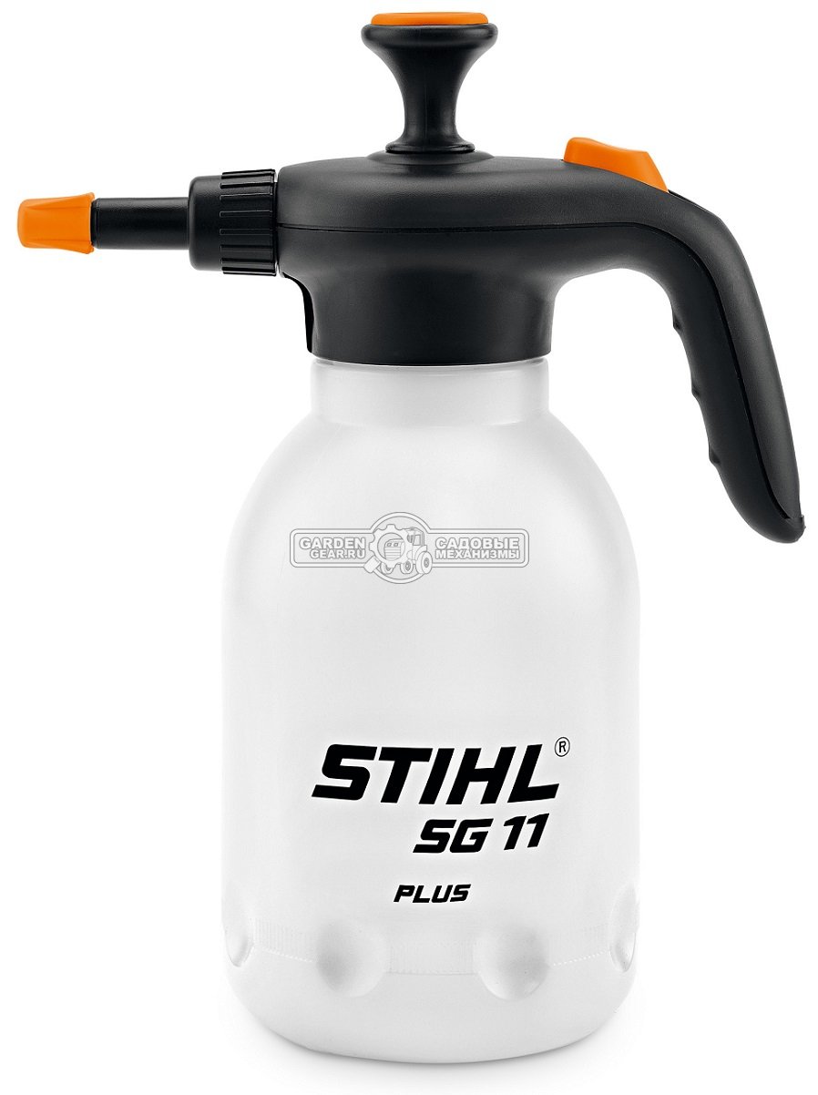 Опрыскиватель ручной Stihl SG 11 Plus для работы с агрессивными жидкостями (ITA, 3 бар, 1,5 л., 0,47 кг.)