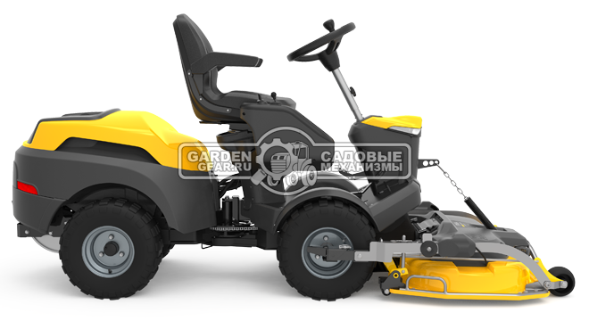 Садовый райдер Stiga Park 740 PWX 4WD без деки (ITA, B&S Vanguard 18, V-Twin, 570 куб.см., гидростатика, Bluetooth, полный привод, 238 кг.)