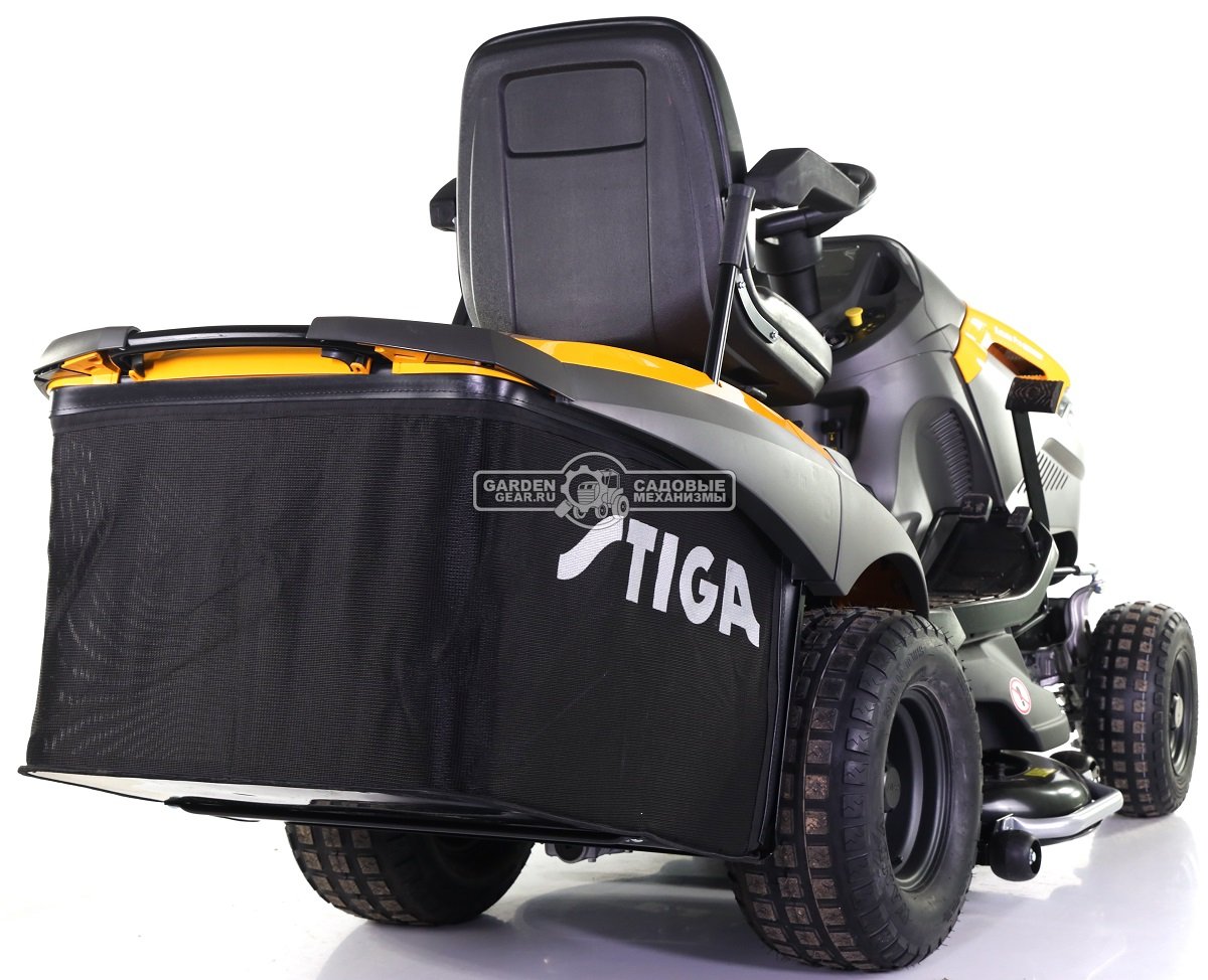 Садовый трактор Stiga Estate Pro 9102 XWSY 4WD (ITA, Honda GXV690, 688 см., гидростатика, травосборник 360 л, ширина 102 см TC HE 102/122, 295 кг.)