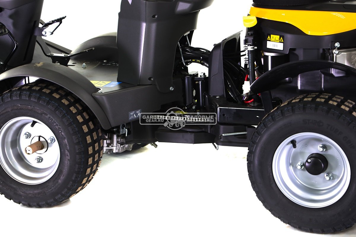 Садовый райдер Stiga Park Compact 500 WX 4WD без деки (ITA, Stiga ST550 V-Twin, 586 куб.см., гидростатика, полный привод, LED, 225 кг.)