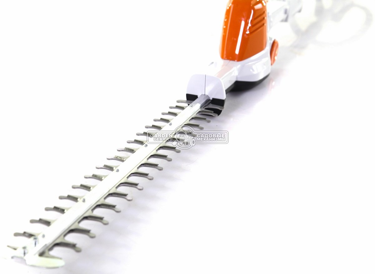 Кусторез аккумуляторный удлиненный Stihl HLA 56 SET c AK20 и AL101 (GER, Compact 36В, 210 см., длина реза 45 см., расстояние между зуб 30 мм, 5 кг.)