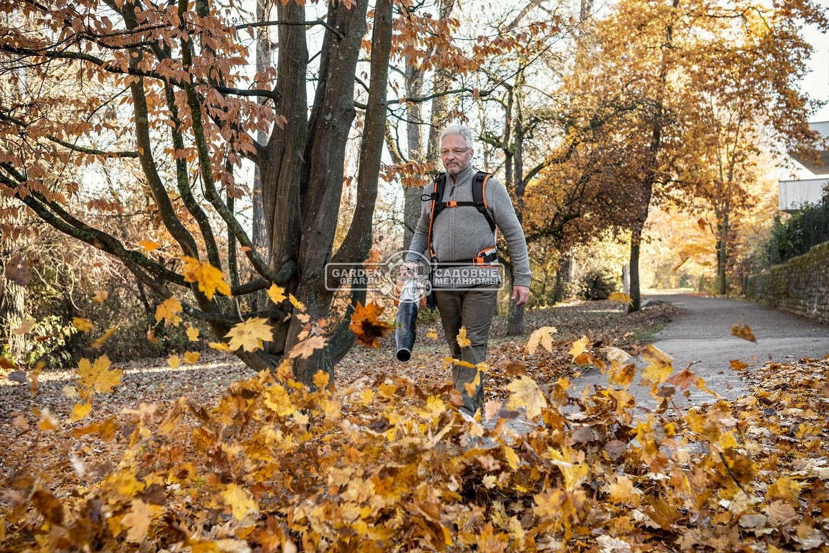 Воздуходувка аккумуляторная Stihl BGA 200 без АКБ и ЗУ (AUT, 36В Pro, макс. расход воздуха 940 м3/ч., скорость 84 м/с., 3,2 кг.)