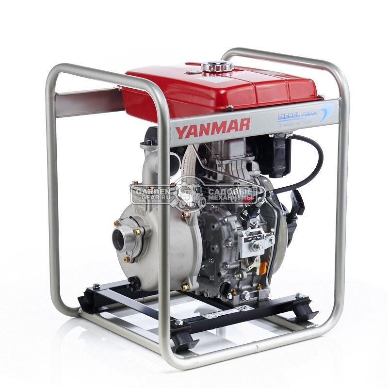 Мотопомпа дизельная Yanmar YDP30STN для грязной воды (JPN, Yanmar, 4.8 л.с., 850 л/мин, 3&quot;, 23 м, 40 кг)