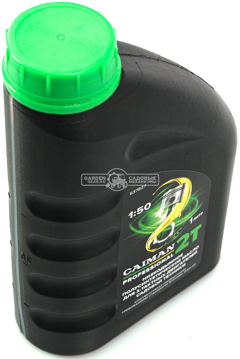 Масло 2-тактное Caiman Professional 2T полусинтетическое, низкодымное 1 л.