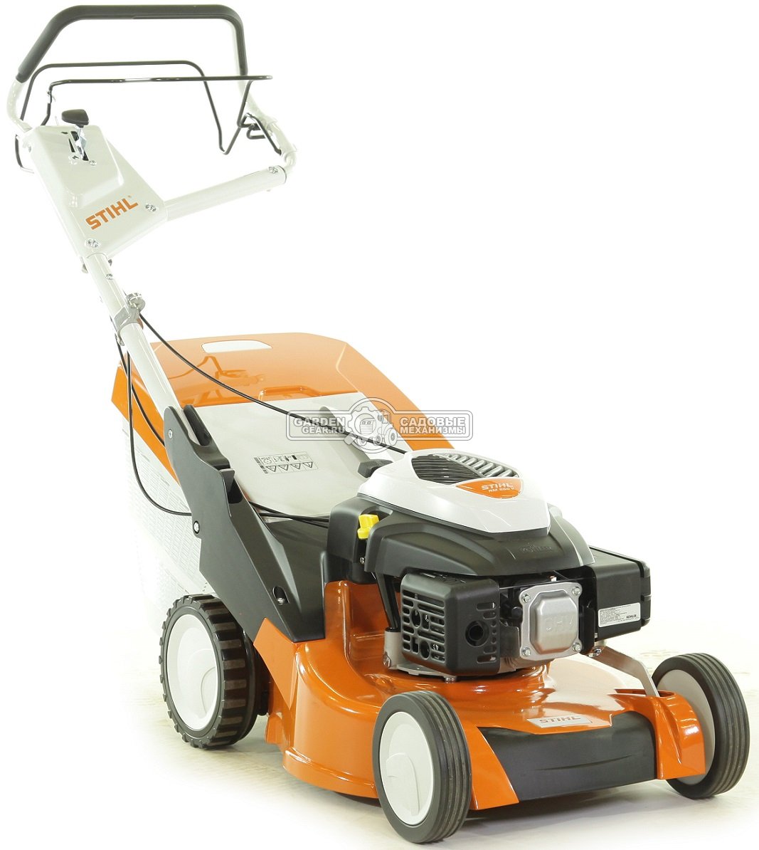 Газонокосилка бензиновая Stihl RM 650.0 V (AUT, самоходная задний привод, 48 см, Kohler XT800, 173 куб.см., алюминий, 70 л, вариатор, 46 кг.)