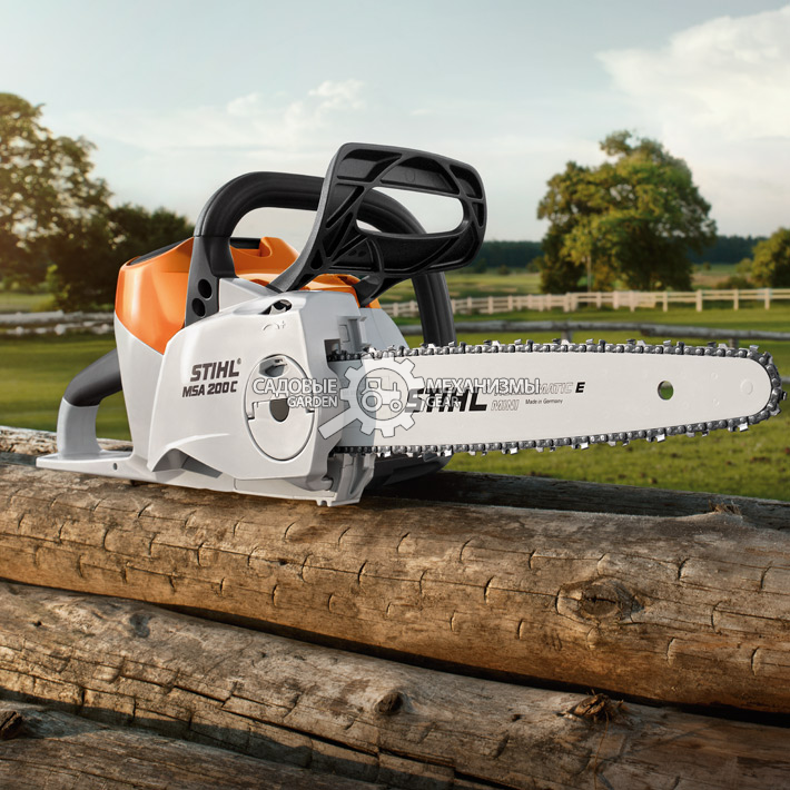 Аккумуляторная цепная пила Stihl MSA 200 C-B 14&quot; без АКБ и ЗУ (AUT, 36В Pro, 1/4&quot;P, 1,1 мм., 72E, 3,3 кг.)