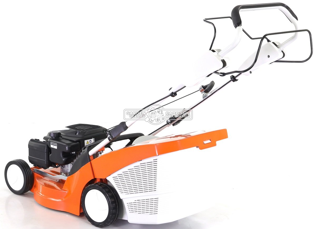 Газонокосилка бензиновая Stihl RM 448.1 TX (AUT, самоходная задний привод, 46 см., Stihl EVC 200.3 C, 139 куб.см., пластик, 55 л., 27 кг.)