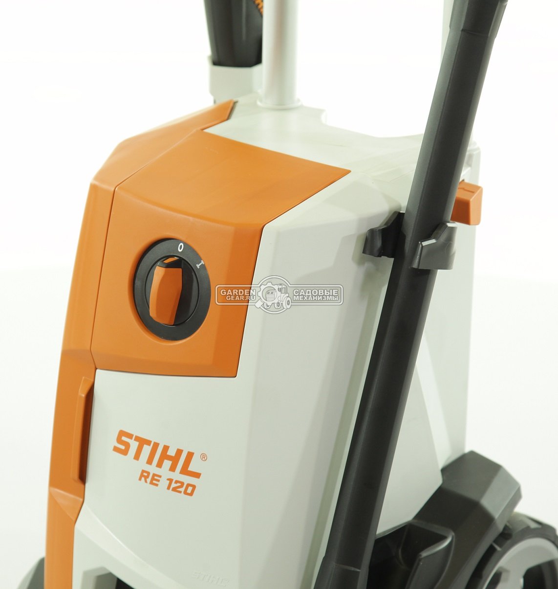 Мойка высокого давления Stihl RE 120 (PRC, 10-125/140 Бар, 400/462 л/ч., шланг 8 м., 20 кг.)