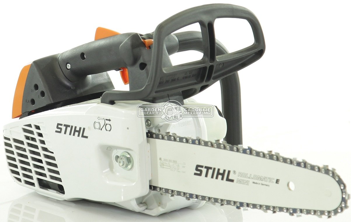 Бензопила сучкорез одноручная Stihl MS 193 T 12&quot; (USA, 30,1 куб.см., 1,3 кВт/1,8 л.с, 2-MIX, 3/8&quot;, 1,1 мм., 44E, 3,3 кг.)