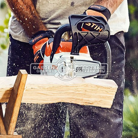 Аккумуляторная цепная пила Stihl MSA 120 C-B 12&quot; SET c АК20 и AL101 (AUT, Compact 36В, 1/4&quot;P, 1,1 мм., 64E, 3,9 кг.)