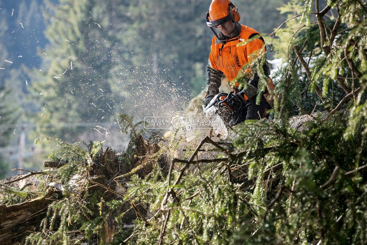 Бензопила Stihl MS 462 18&quot; (GER, 72,2 куб.см., 4,4 кВт/6,0 л.с., ElastoStart, 2-MIX, HD2, 3/8&quot;, 1,6 мм., 66E, 6,0 кг.)