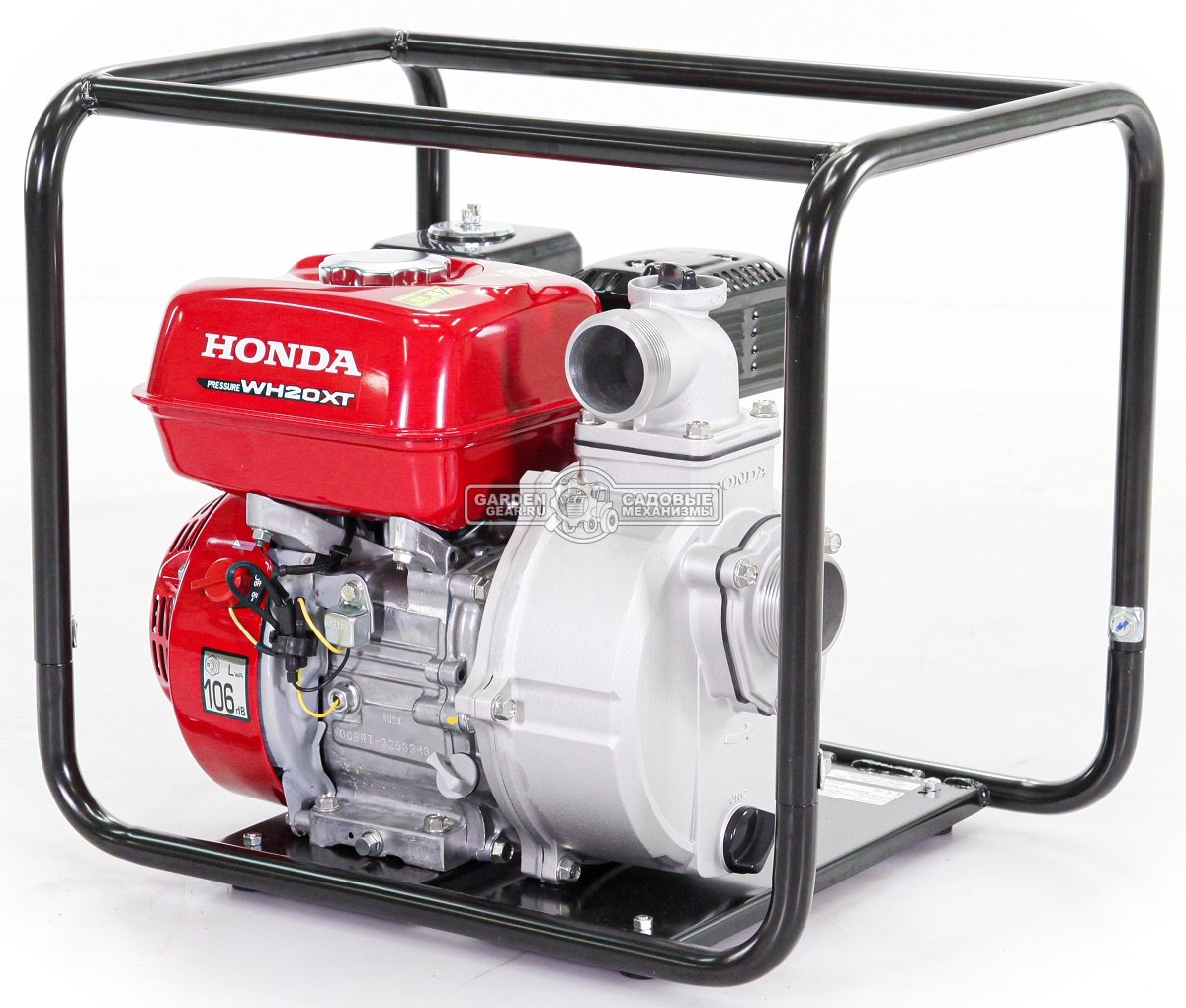 Мотопомпа бензиновая Honda WH20XT EFX пожарная высоконапорная (JPN, Honda GX160, 163 куб.см., 500 л/мин., 2&quot;, 50 м., 27 кг.)