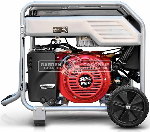 Бензиновый генератор инверторный Rato R8000iD (PRC, 420 см3, 7.5/7 кВт, 15 л, 67 кг)