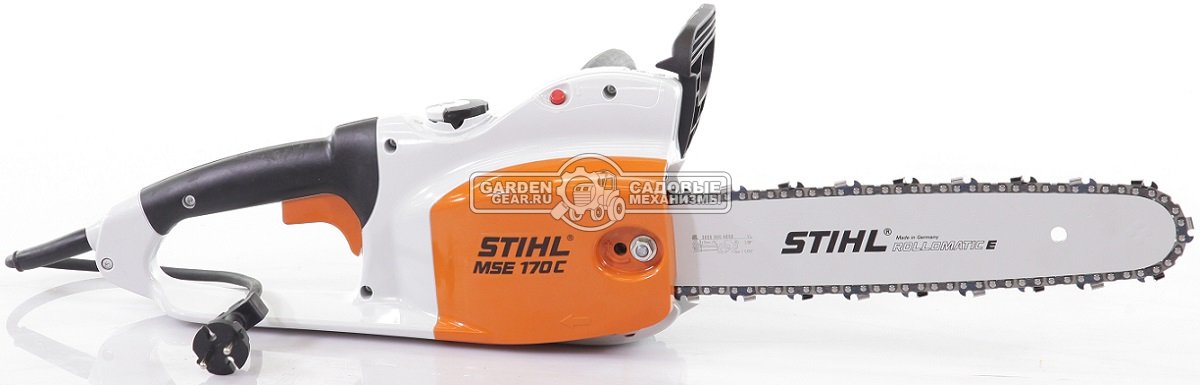 Электропила Stihl MSE 170 C-Q 14&quot; (GER, 1,7 кВт., рукоятка с мягким покрытием, 3/8&quot;, 1,3 мм., 50E, 4,2 кг.)