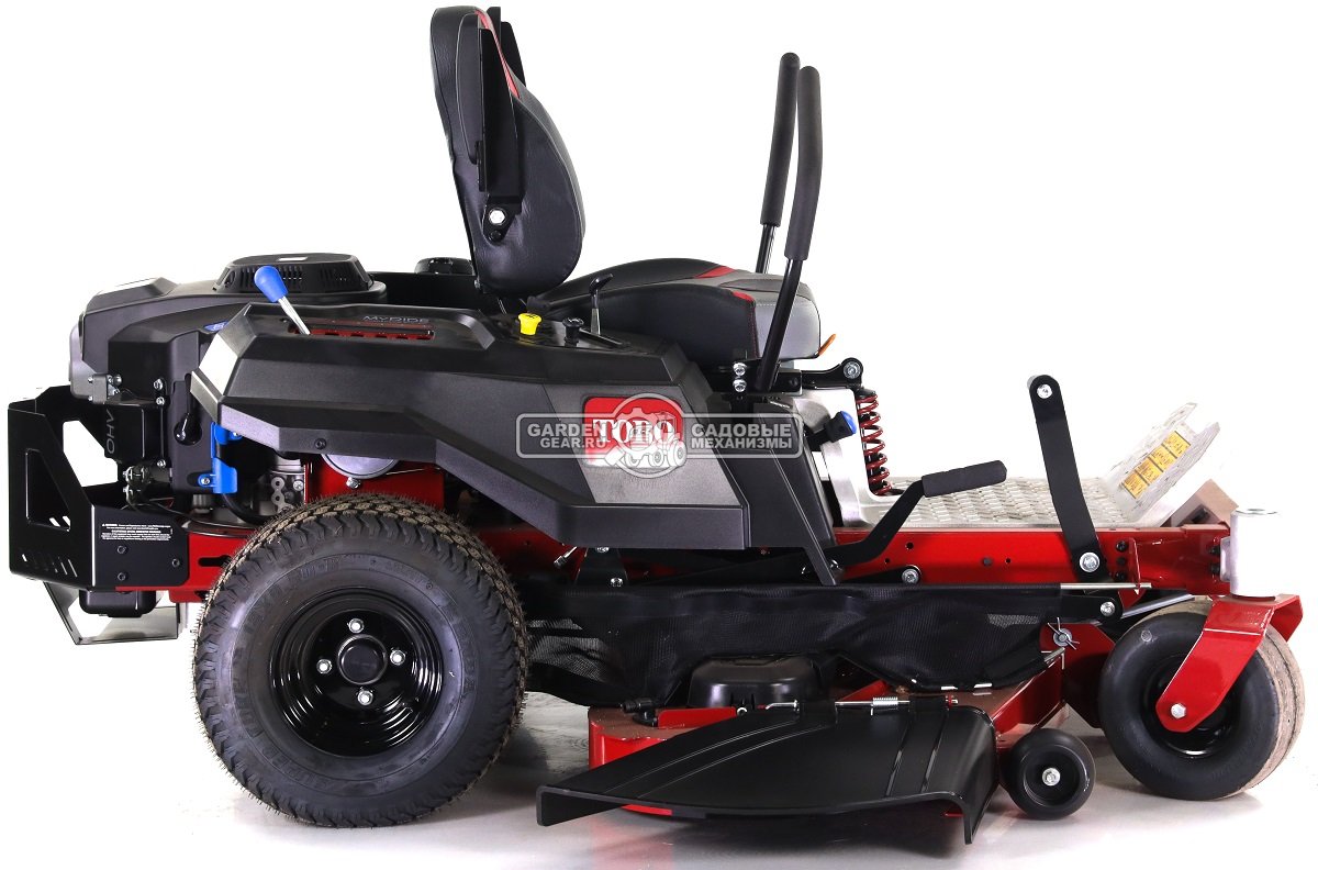 Садовый райдер Toro TimeCutter 74694 с нулевым радиусом разворота (USA, Toro V-Twin, 708 куб.см., гидростатика, ширина кошения 127 см., 288 кг.)