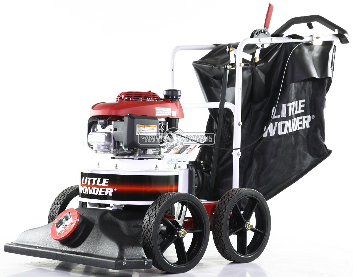 Садовый пылесос бензиновый Little Wonder Pro Vac SI (USA, Honda GSV 190, 68 см, 185 л, 67 кг)