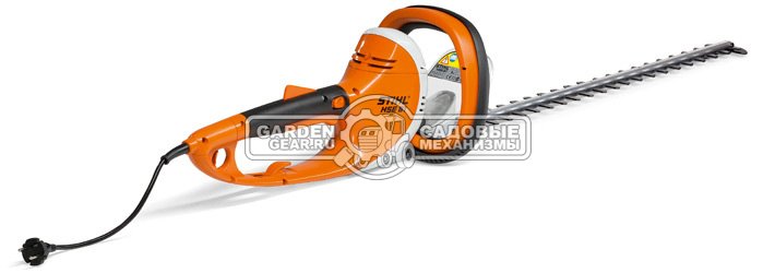 Кусторез электрический Stihl HSE 61 нож 50 см (500 Вт., расстояние между зубьями 29 мм, поворотная рукоятка, 3.9 кг)