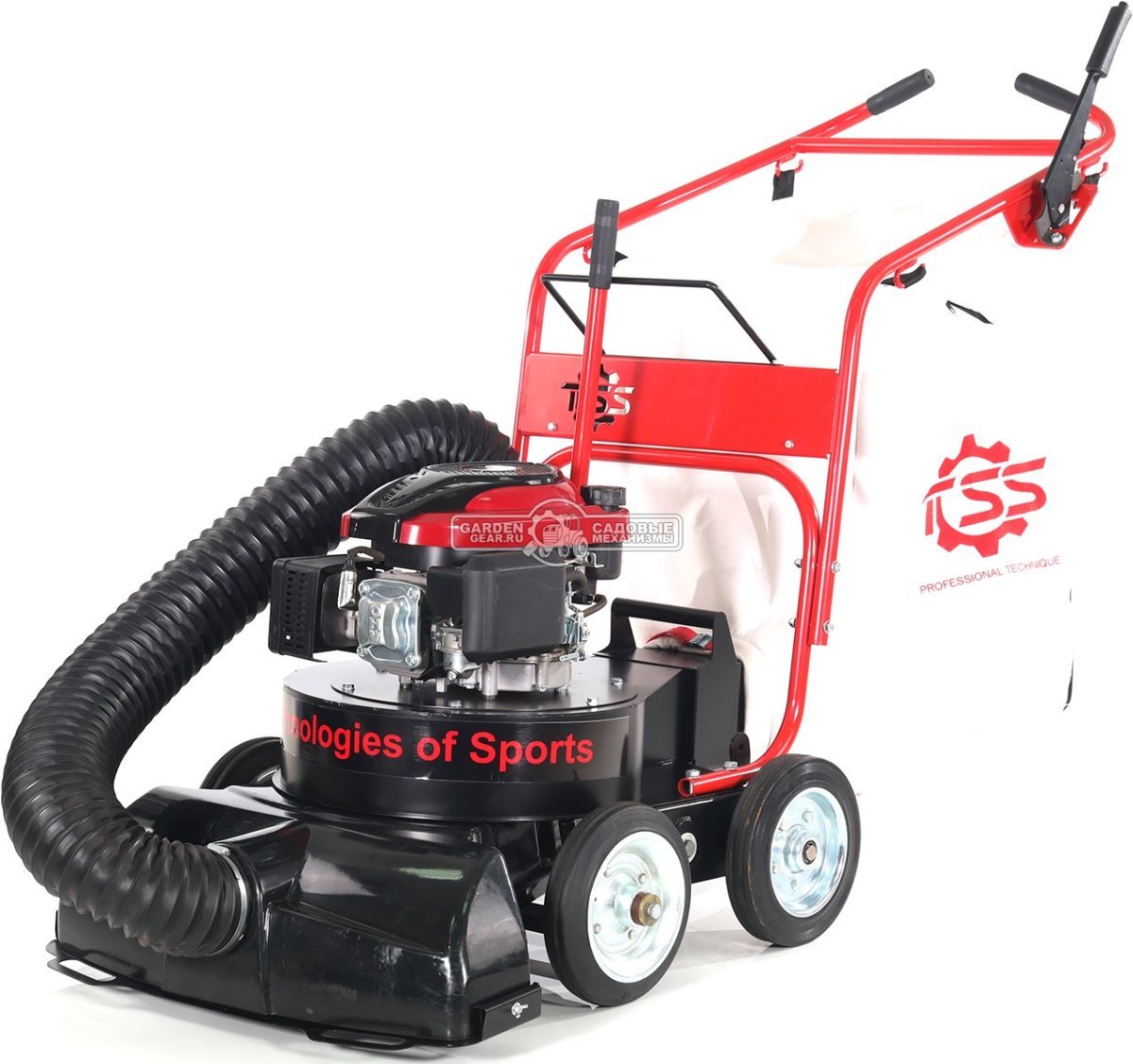 Садовый пылесос бензиновый TOSS LV-150 (RUS, 56 см, Loncin, мусоросборник 150 л, 80 кг.)