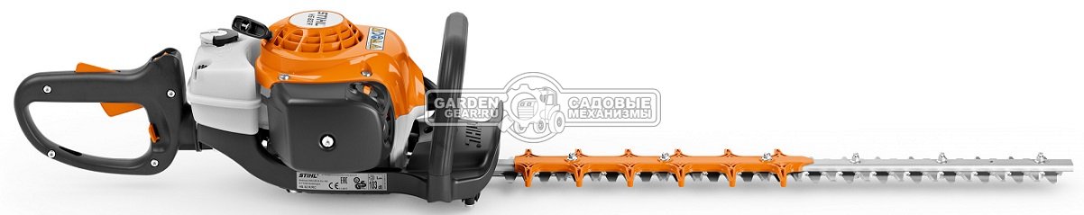 Мотоножницы Stihl HS 82 R нож 60 см. (GER, 22.7 куб.см., 1,0 л.с., поворотная рукоятка, встречный рез, 5,3 кг.)