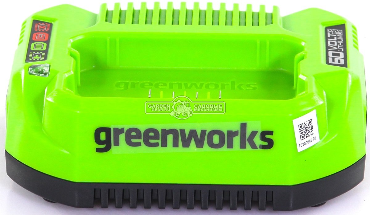 Зарядное устройство GreenWorks G60UC для аккумуляторов 60В (2 А)