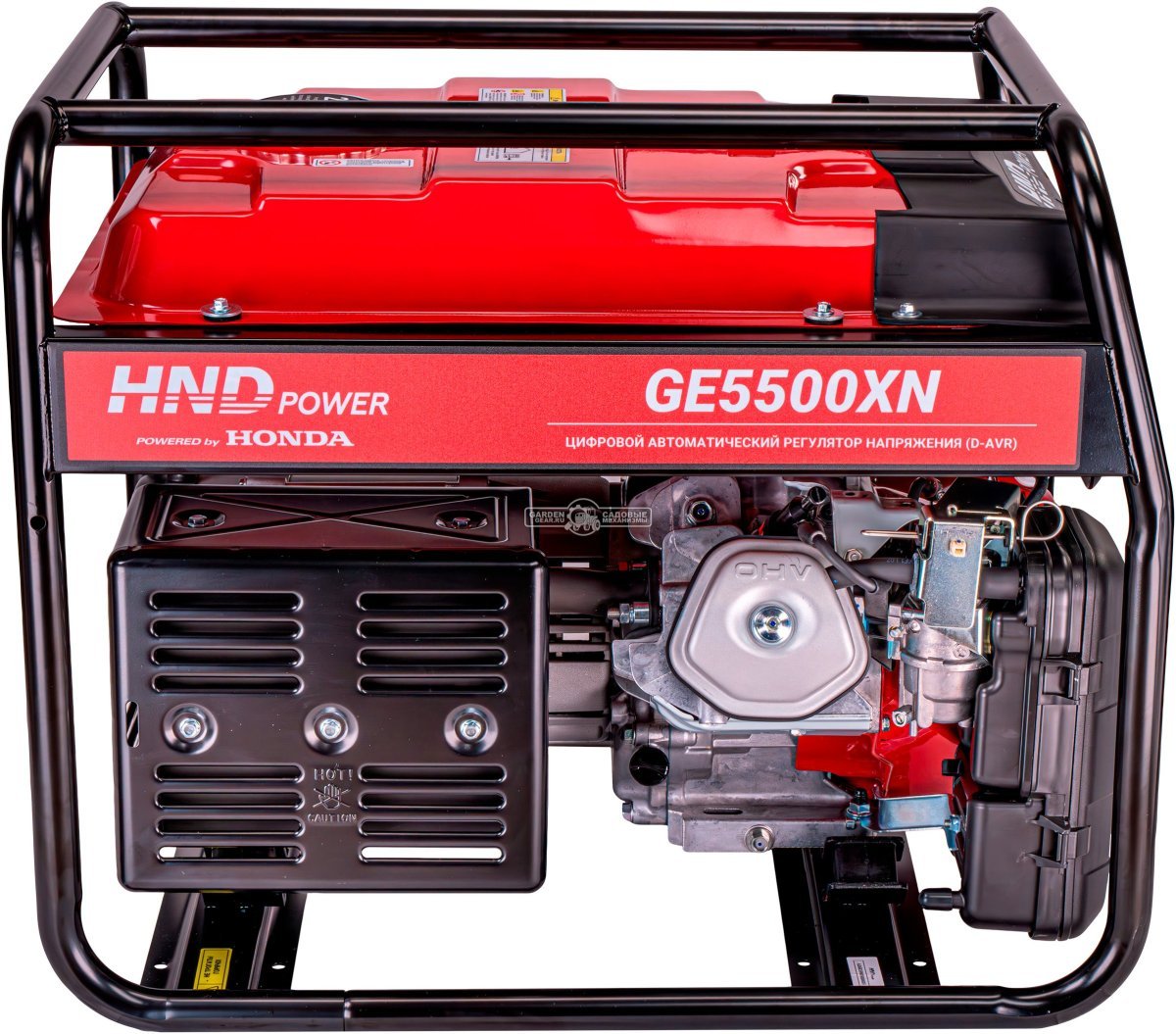 Бензиновый генератор HND GE5500XN (PRC, Honda GX390, 5.0/5.5 кВт, 25 л, 72 кг)