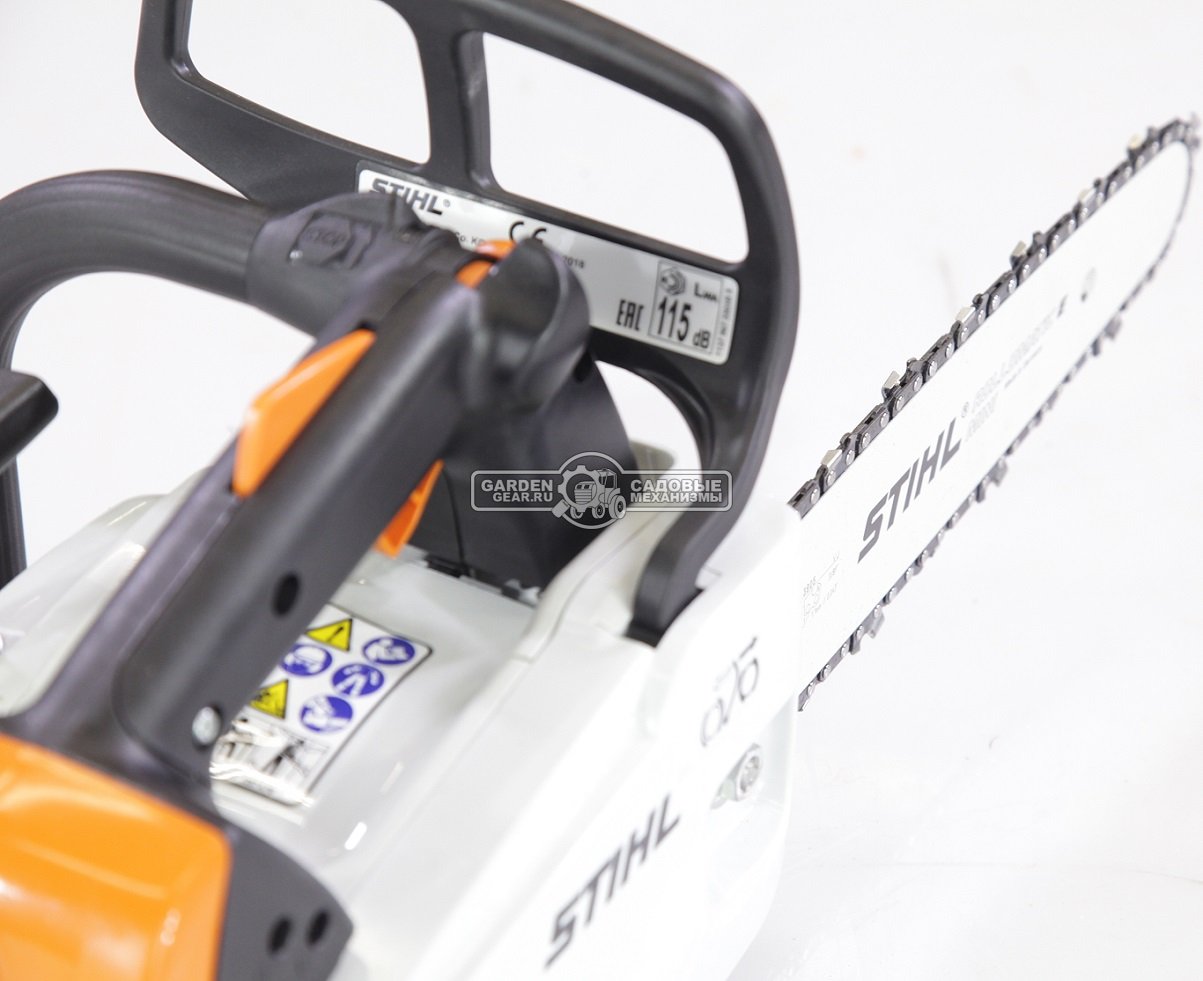 Бензопила сучкорез одноручная Stihl MS 193 T 14&quot; (USA, 30,1 куб.см., 1,3 кВт/1,8 л.с, 2-MIX, 3/8&quot;, 1,1 мм., 50E, 3,3 кг.)