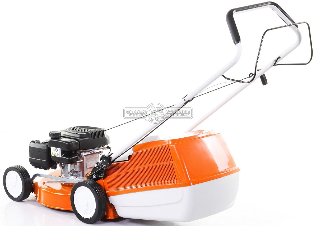 Газонокосилка бензиновая Stihl RM 248.1 (AUT, 46 см., несамоходная, Stihl EVC 200.2, 139 куб.см., сталь, 55 л., 26 кг.)