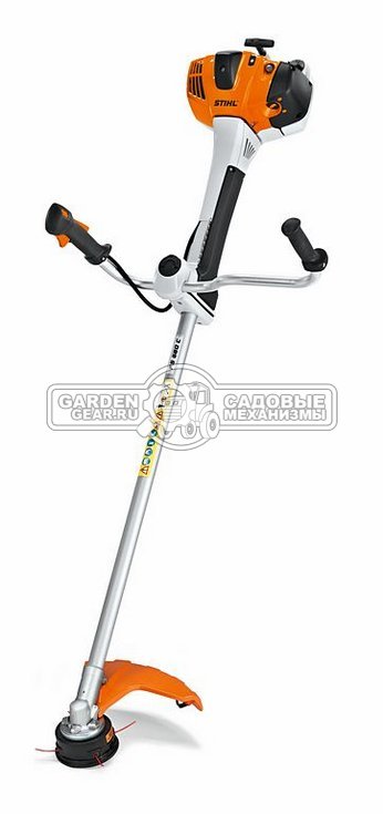 Бензиновый кусторез Stihl FS 561 C-EM (GER, 57,1 куб.см., 2,8 кВт/3,8 л.с., 2-MIX, ErgoStart, M-Tronic, длина - 176 см., 3-х нож DM 3F-350, 10,2 кг.)