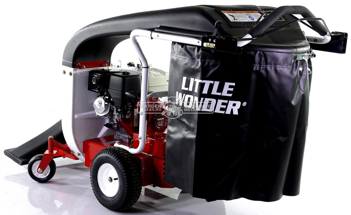 Садовый пылесос бензиновый Little Wonder Pro Vac SP самоходный (USA, Honda GX270, 74 см, 280 л, 127 кг)