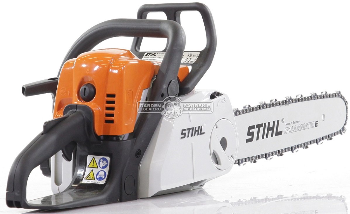 Бензопила Stihl MS 180 C-BE 16&quot; (PRC, 31,8 куб.см., 1,5 кВт/2,0 л.с., Ergostart, 3/8&quot;, 1,3 мм., 55E, 3,9 кг.)