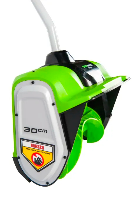 Снегоуборщик аккумуляторный / лопата GreenWorks GD40SS30K4 с АКБ 4 А/ч и ЗУ (PRC, BL 40В, ширина 30 см, 7 кг)