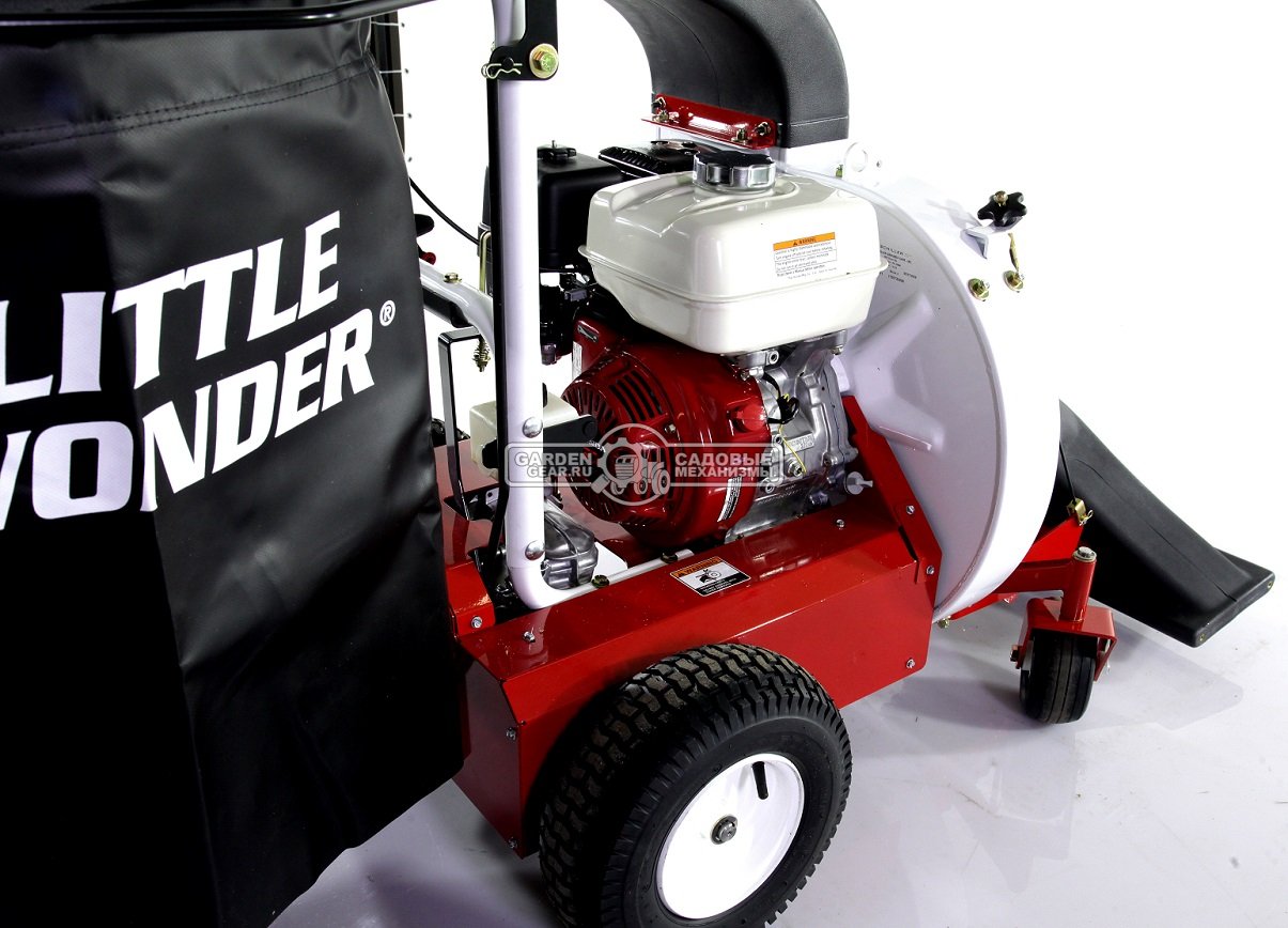 Садовый пылесос бензиновый Little Wonder Pro Vac SP самоходный (USA, Honda GX270, 74 см, 280 л, 127 кг)