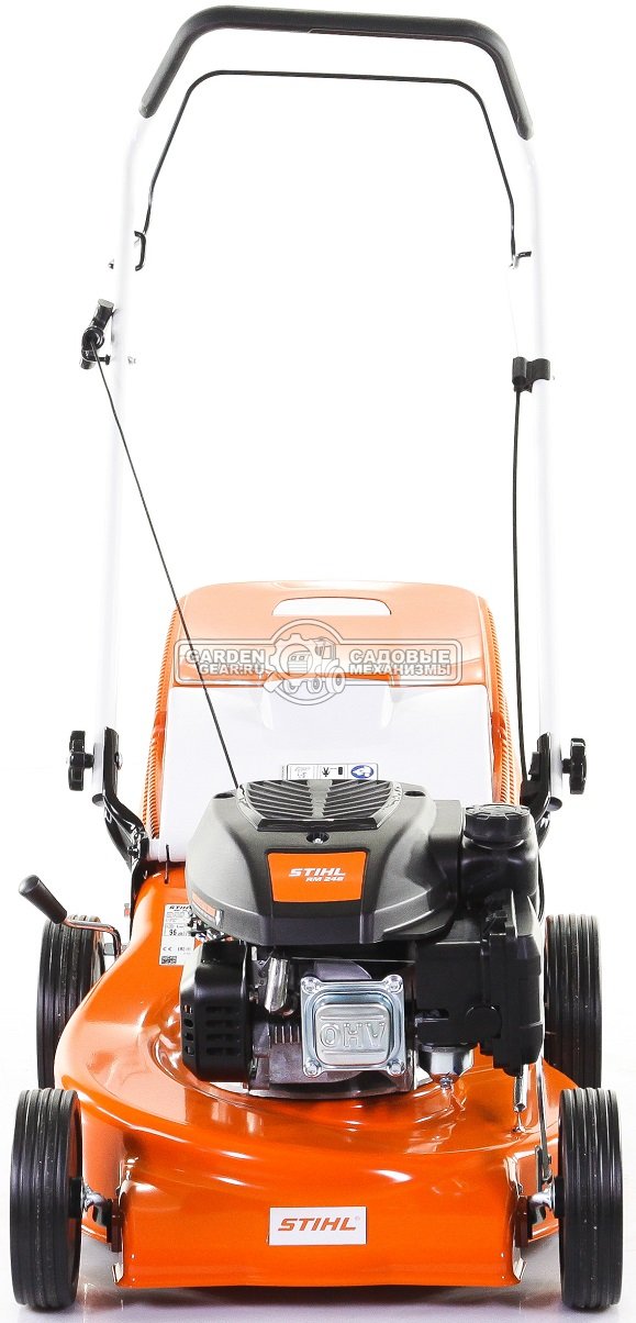 Газонокосилка бензиновая Stihl RM 248.1 (AUT, 46 см., несамоходная, Stihl EVC 200.2, 139 куб.см., сталь, 55 л., 26 кг.)