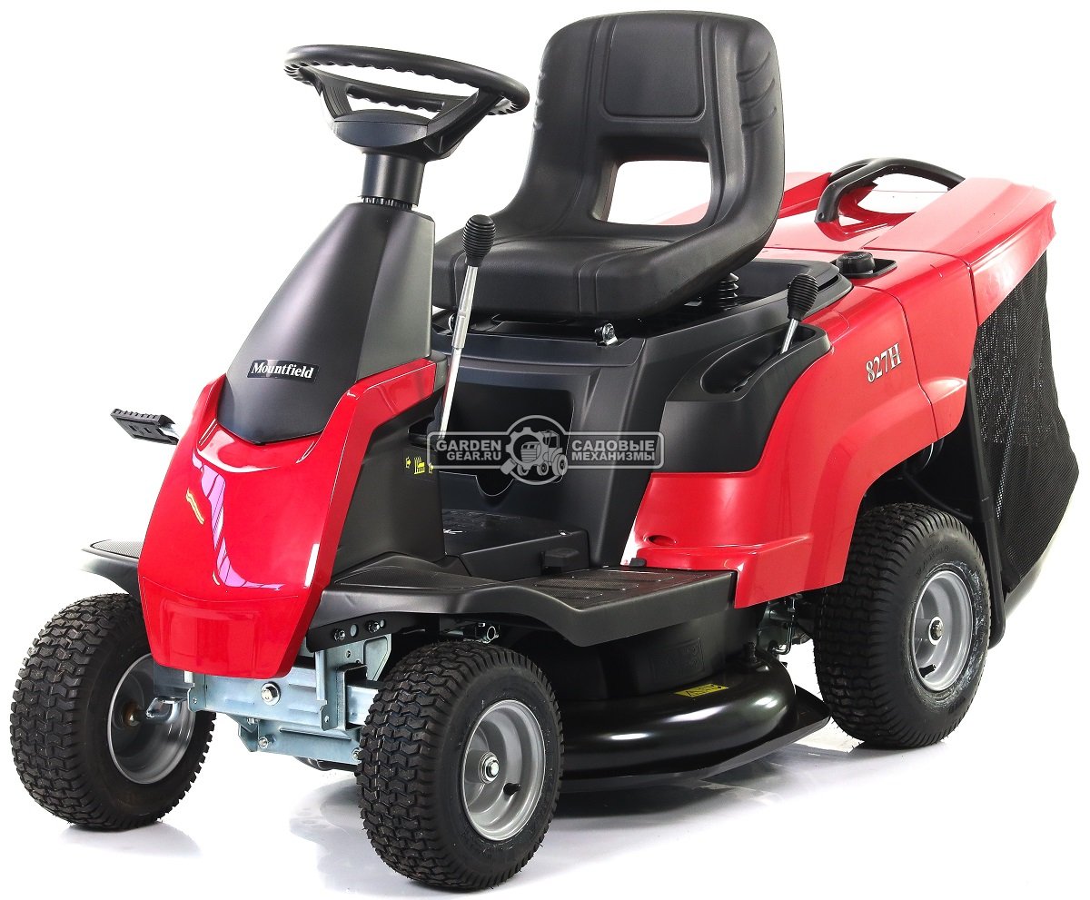 Садовый минирайдер Mountfield 827H (PRC, Stiga ST 250 ES, 224 куб.см., гидростатика, травосборник 150 л., ширина кошения 66 см., 130 кг.)