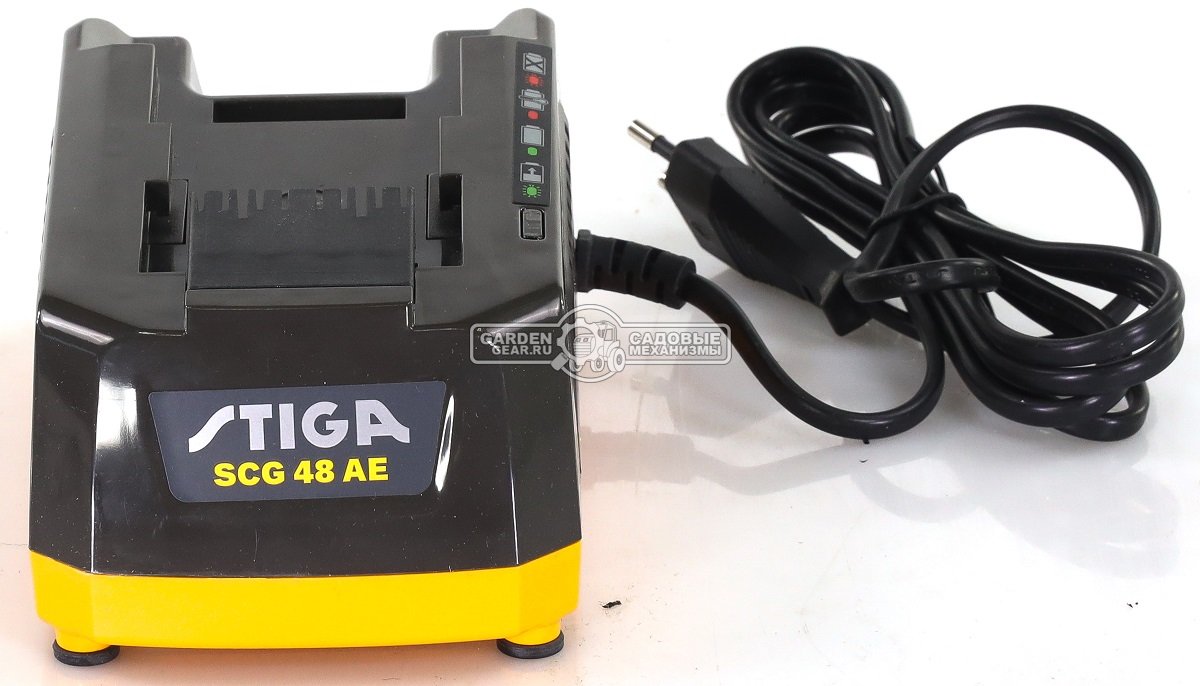 Зарядное устройство Stiga SCG 48 AE стандартное (PRC, для аккумуляторов 48V, мощность 1,5 А, 0,6 кг.)